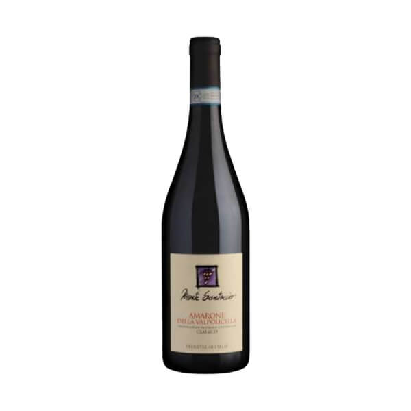 莎地奧酒莊-Amarone Classico della Valpolicella DOCG 經典阿瑪羅尼紅酒,酒液呈現深寶石紅色,陳香帶有綜合野梅、櫻桃、乾梅子、巴薩米克醋等特色。酒體豐滿,具有十分濃郁香料餘韻。